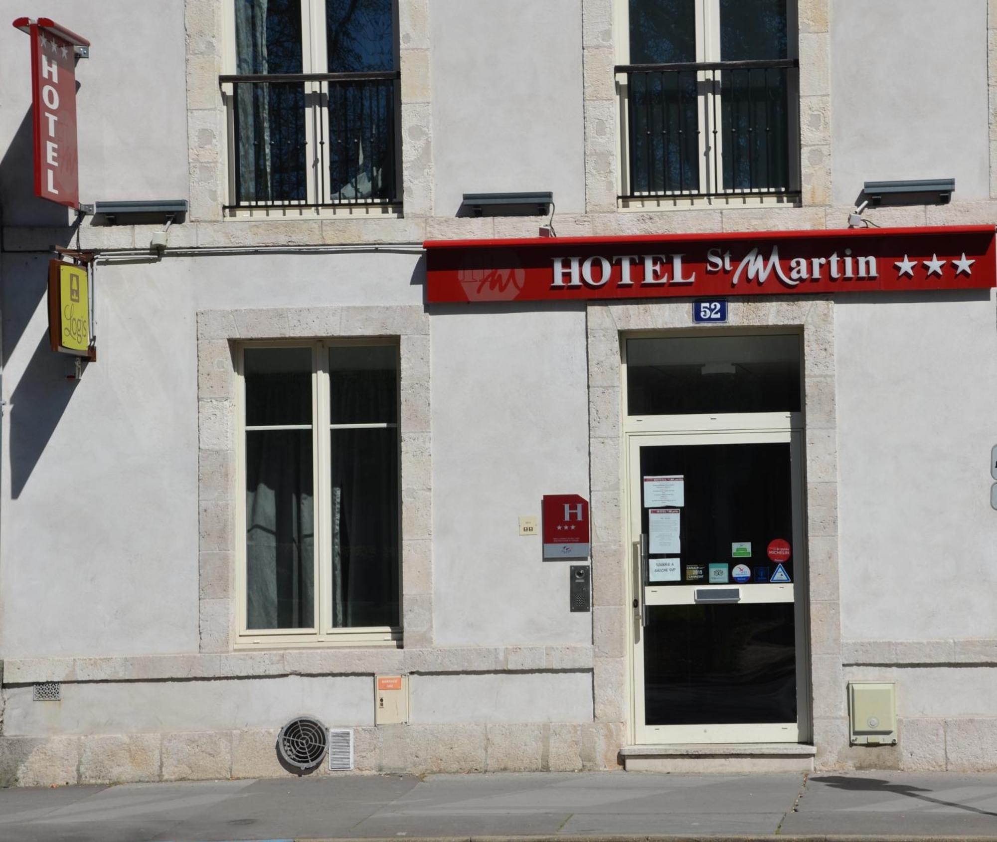 Logis Hotel Saint Martin Orléans Exterior foto